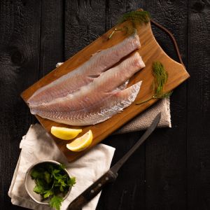 Seelachs-Filets, ohne Haut, mit V Schnitt, ca.500g